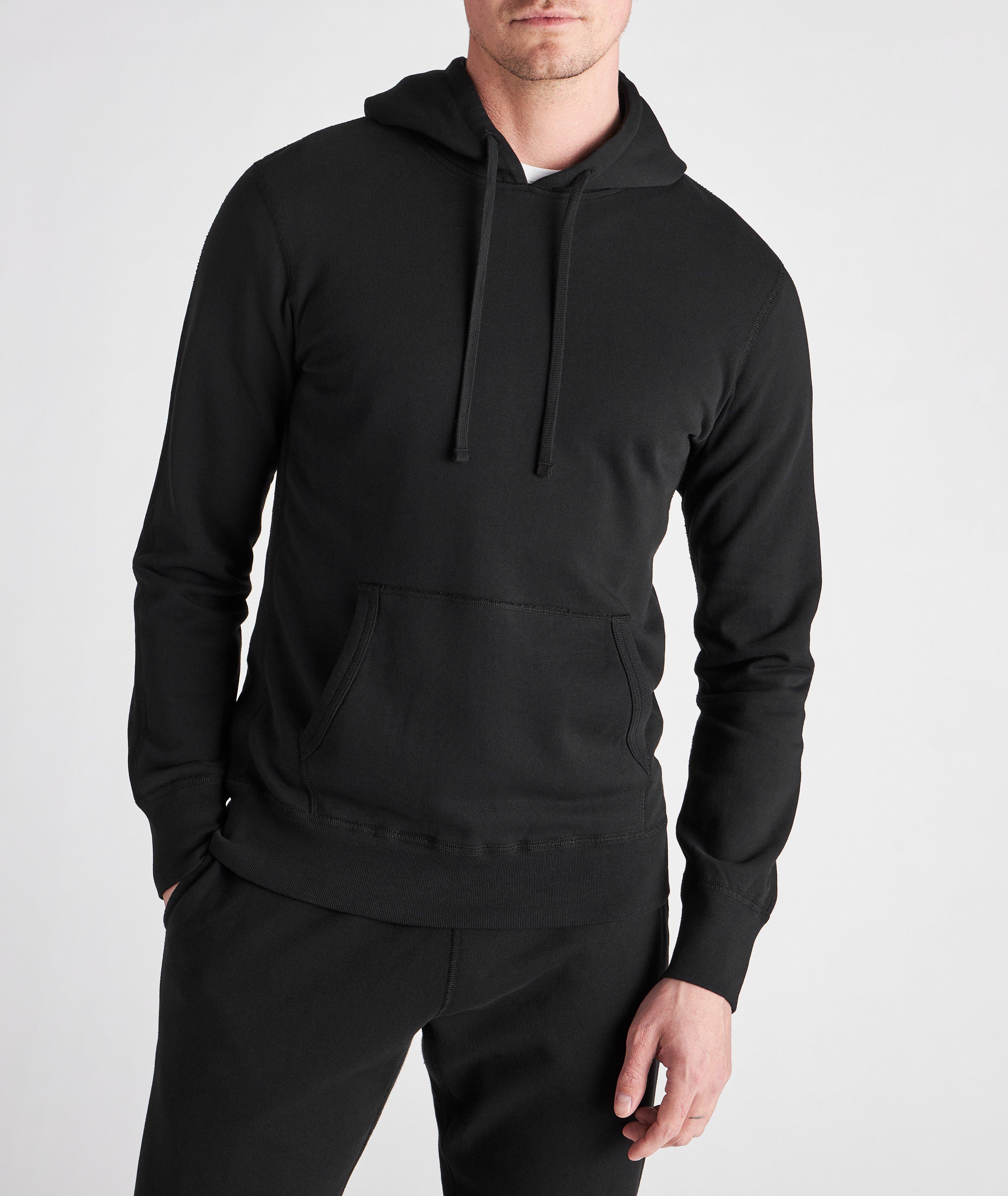Cotton Drawstring Hooded Sweater image 2