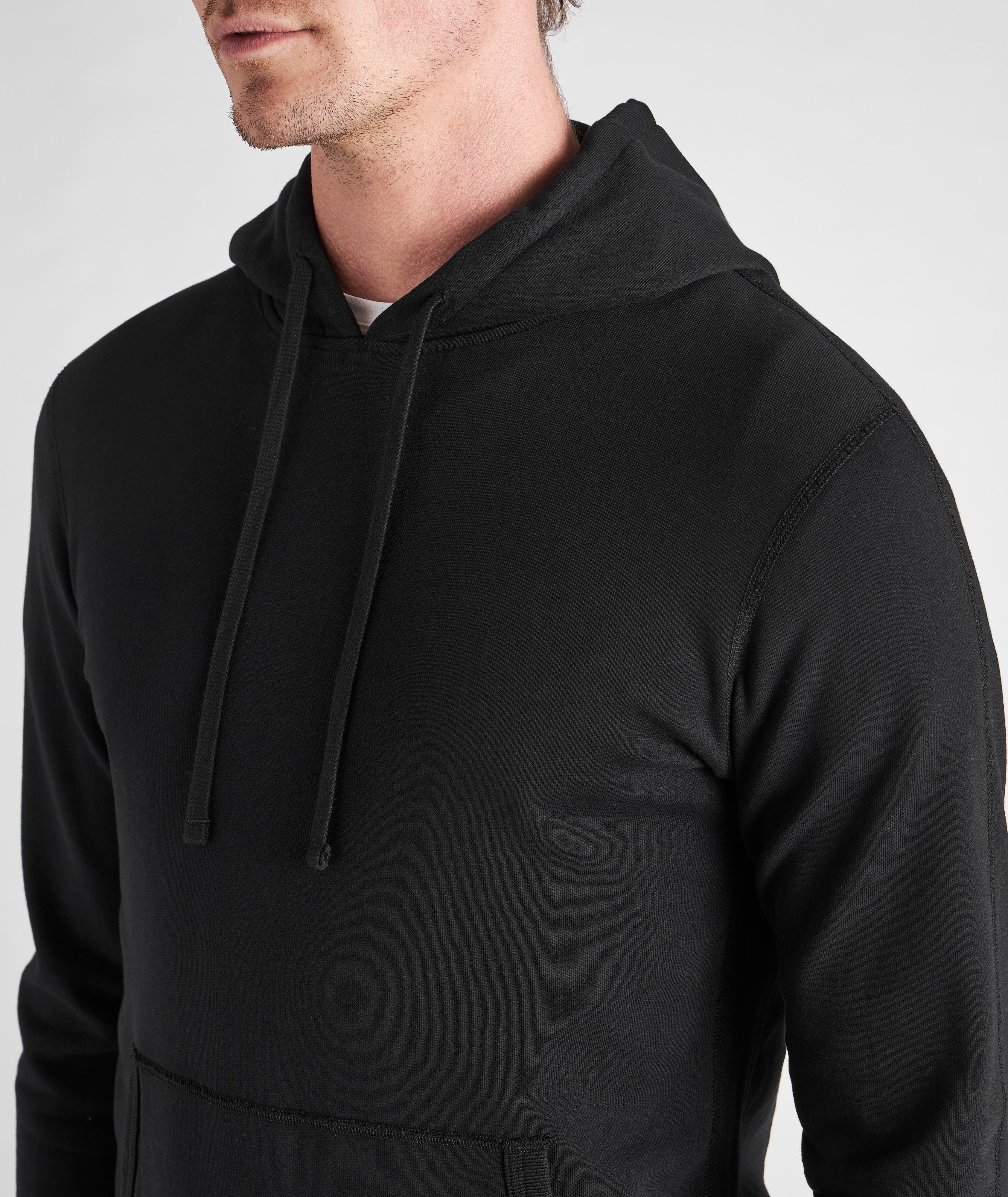 Cotton Drawstring Hooded Sweater image 4
