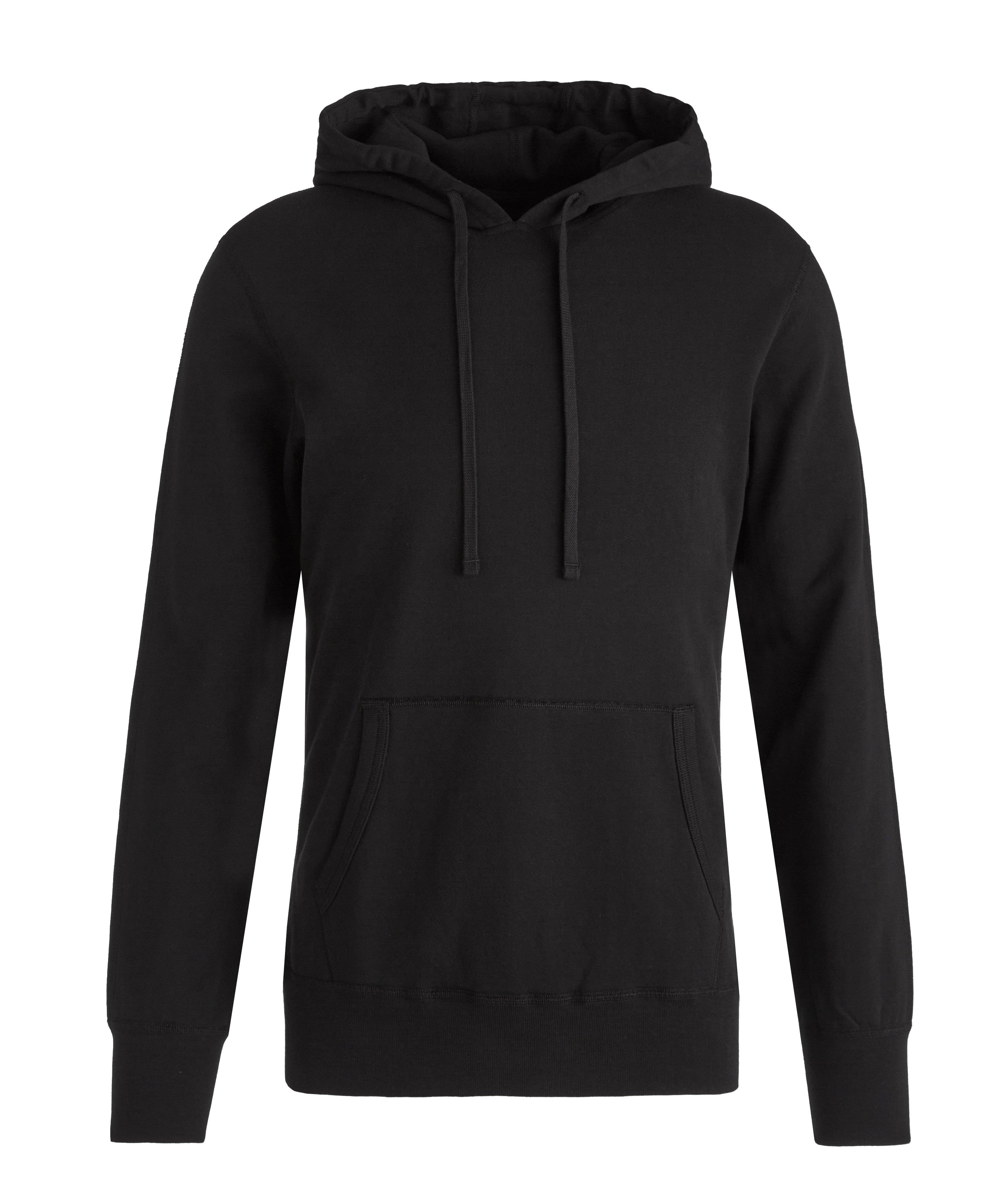 Cotton Drawstring Hooded Sweater image 0