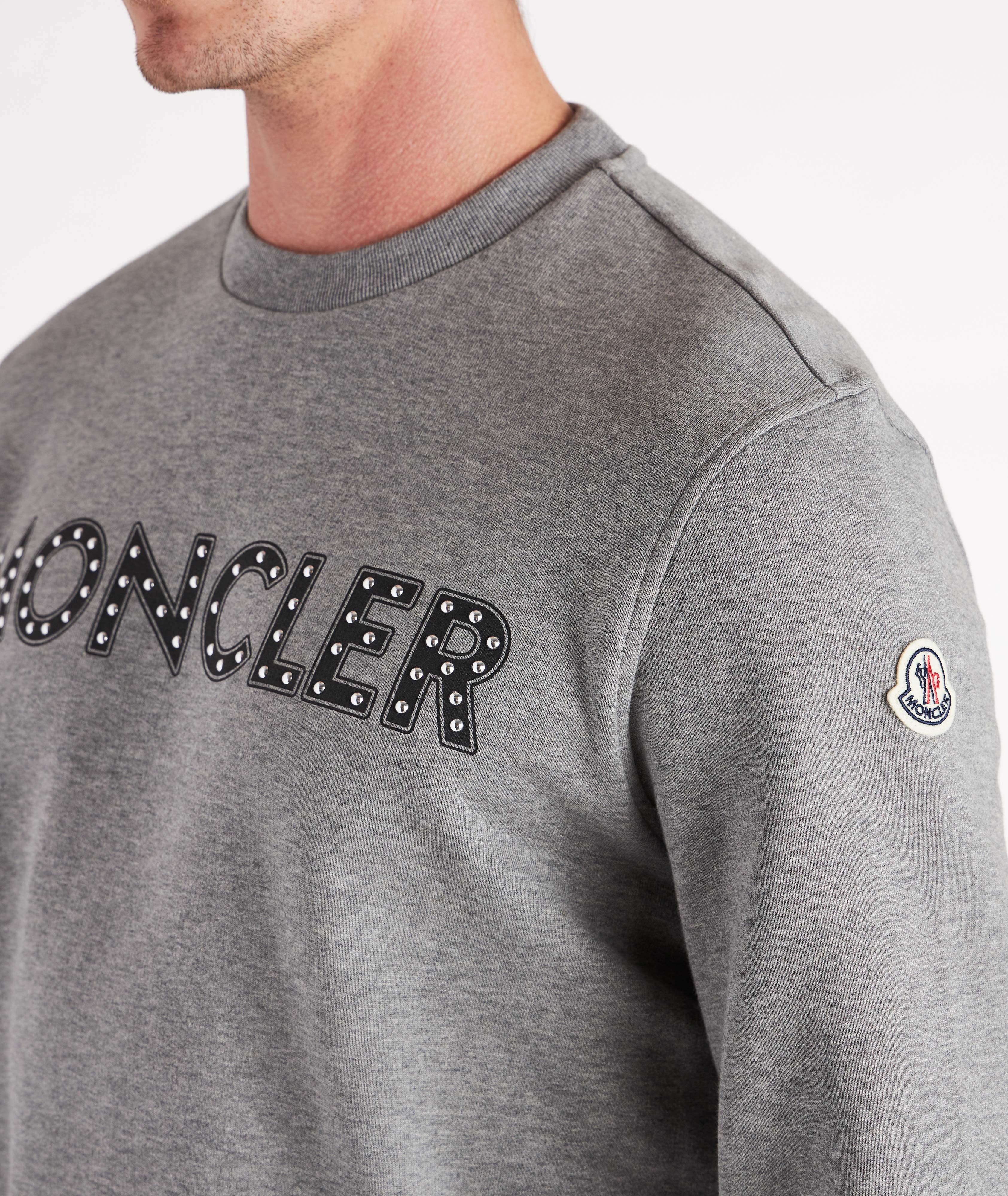 Moncler press start sweatshirt outlet