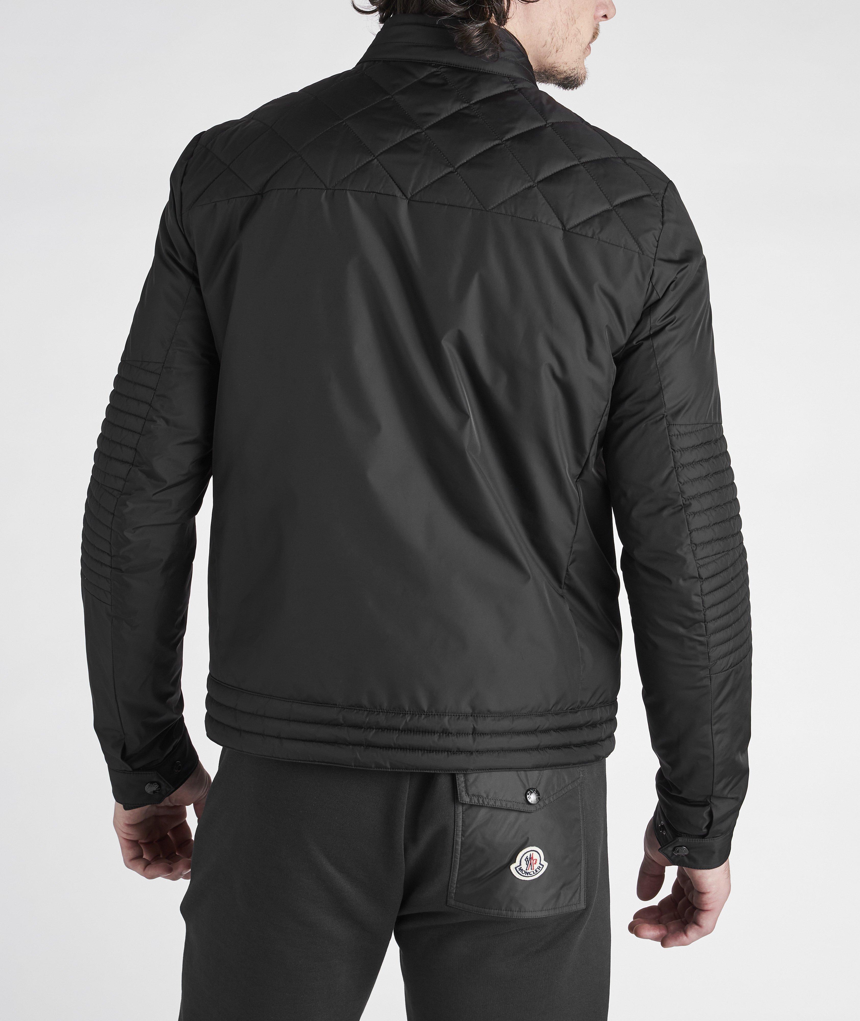 Atiu Quilted Nylon Down Biker Jacket image 3