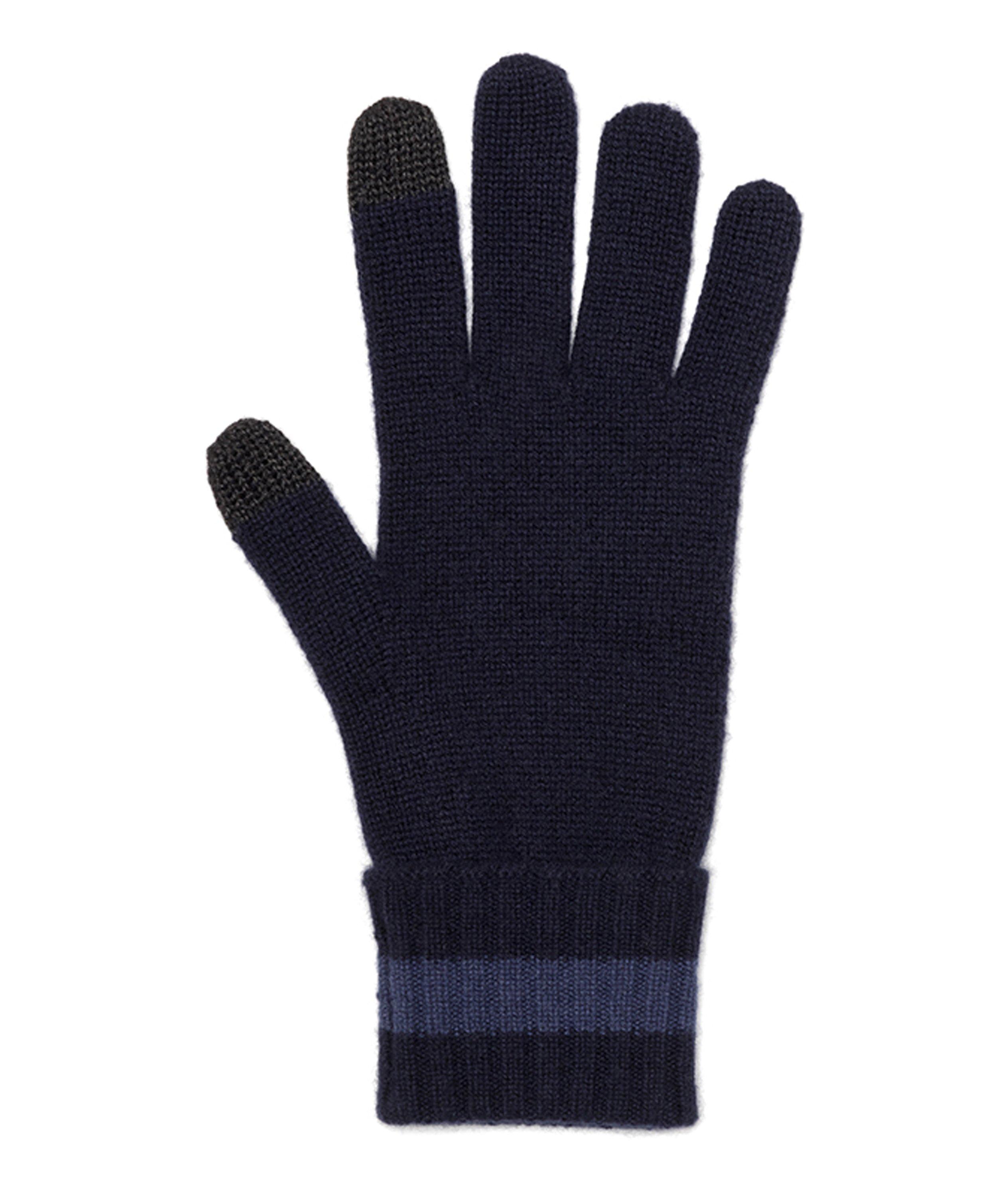 Striped Cashmere Gloves image 0