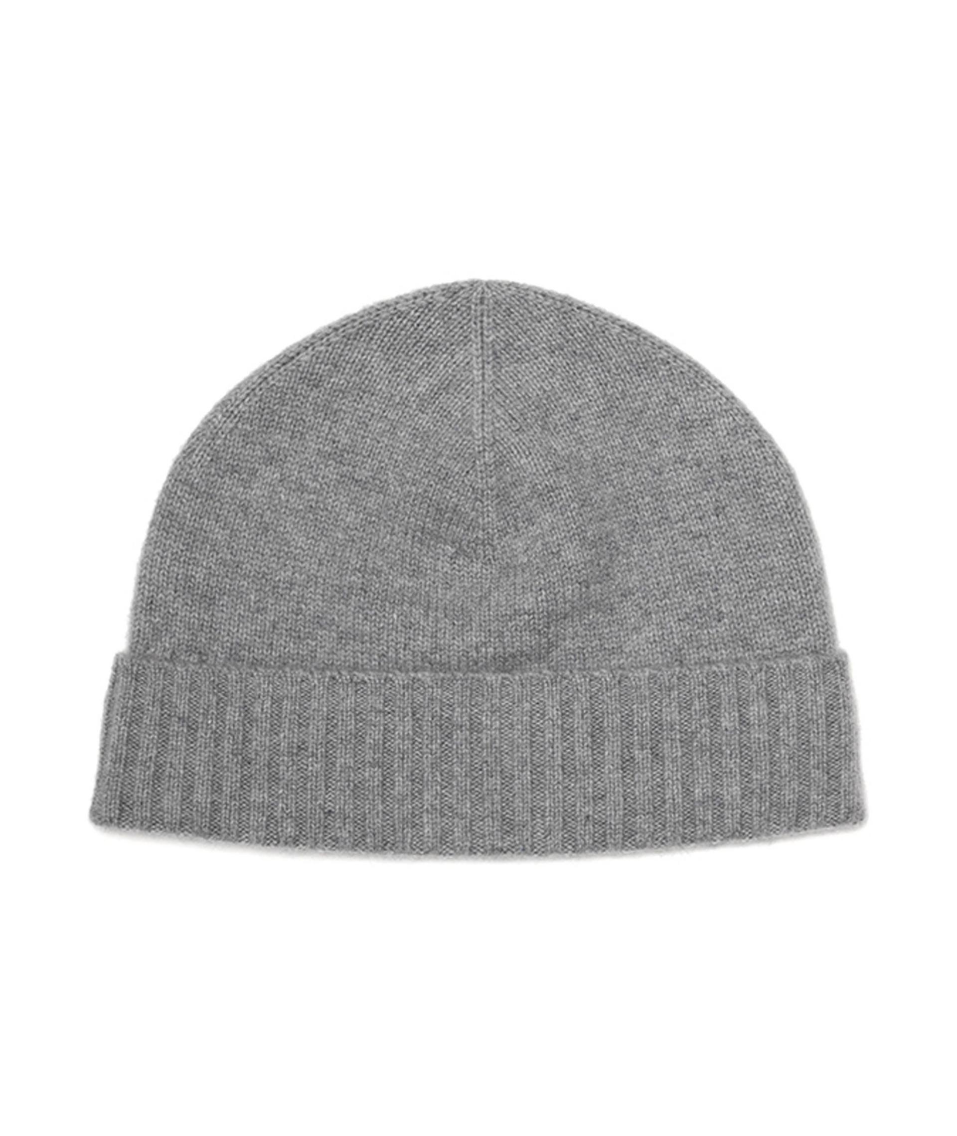 Short Roll Cashmere Beanie image 0