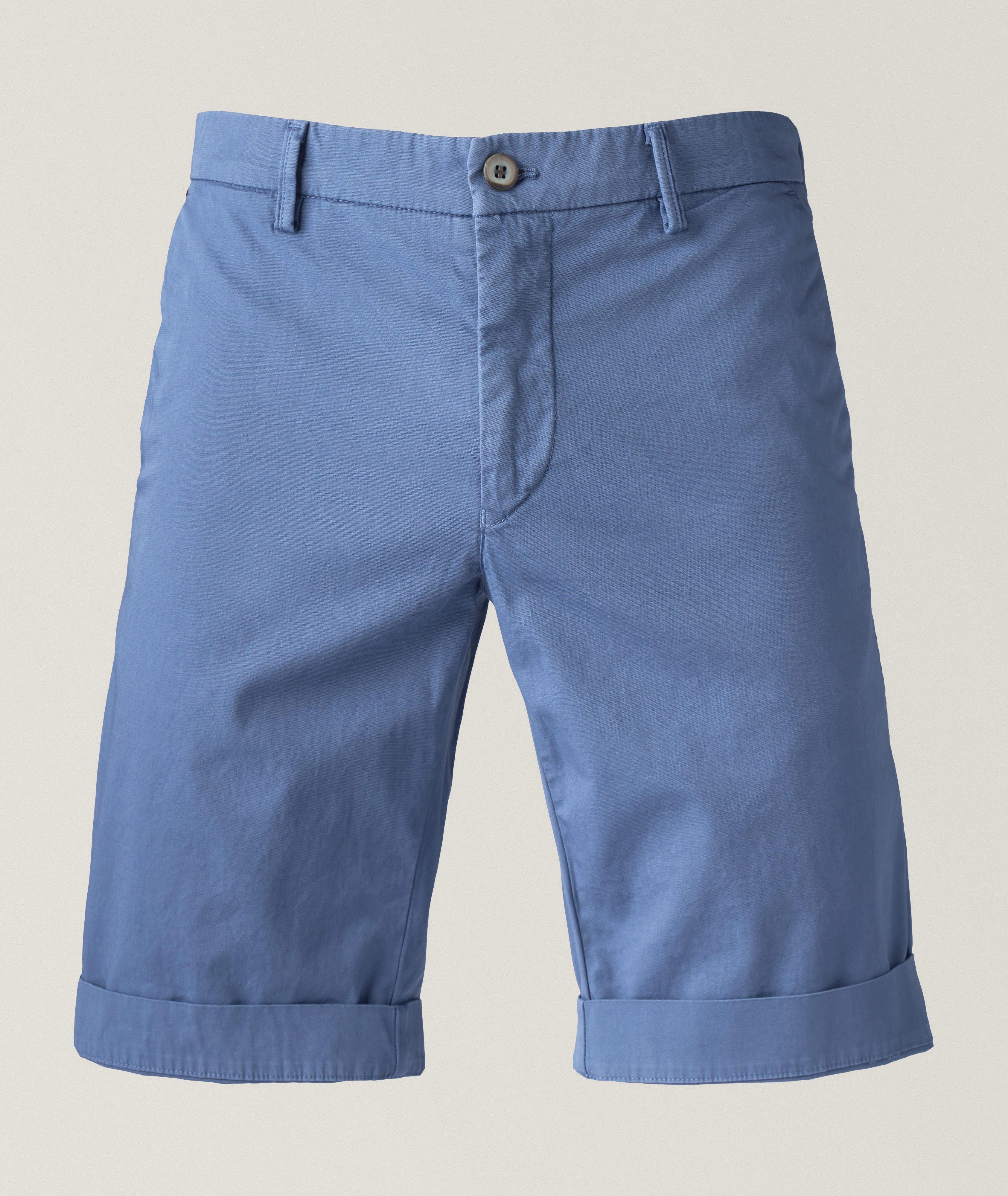 Stretch-Cotton Bermuda Shorts image 0