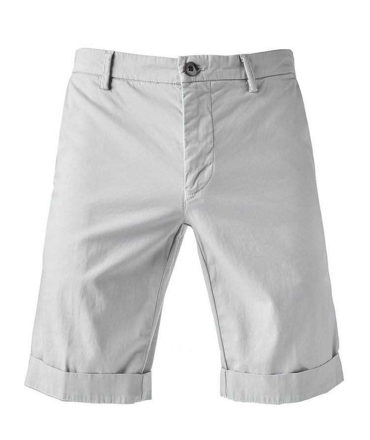 Stretch-Cotton Bermuda Shorts image 0