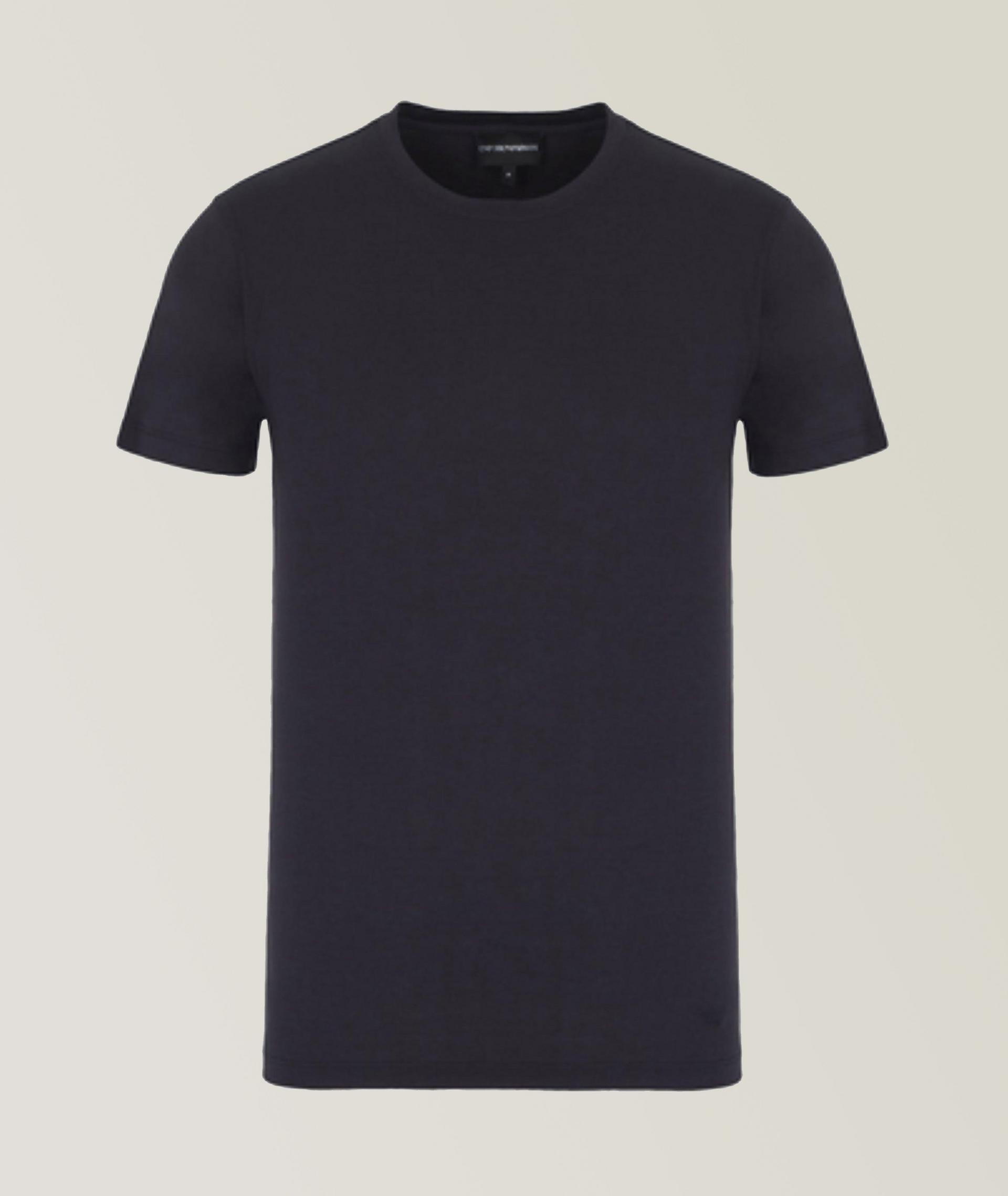 T-shirt en soie et coton image 0