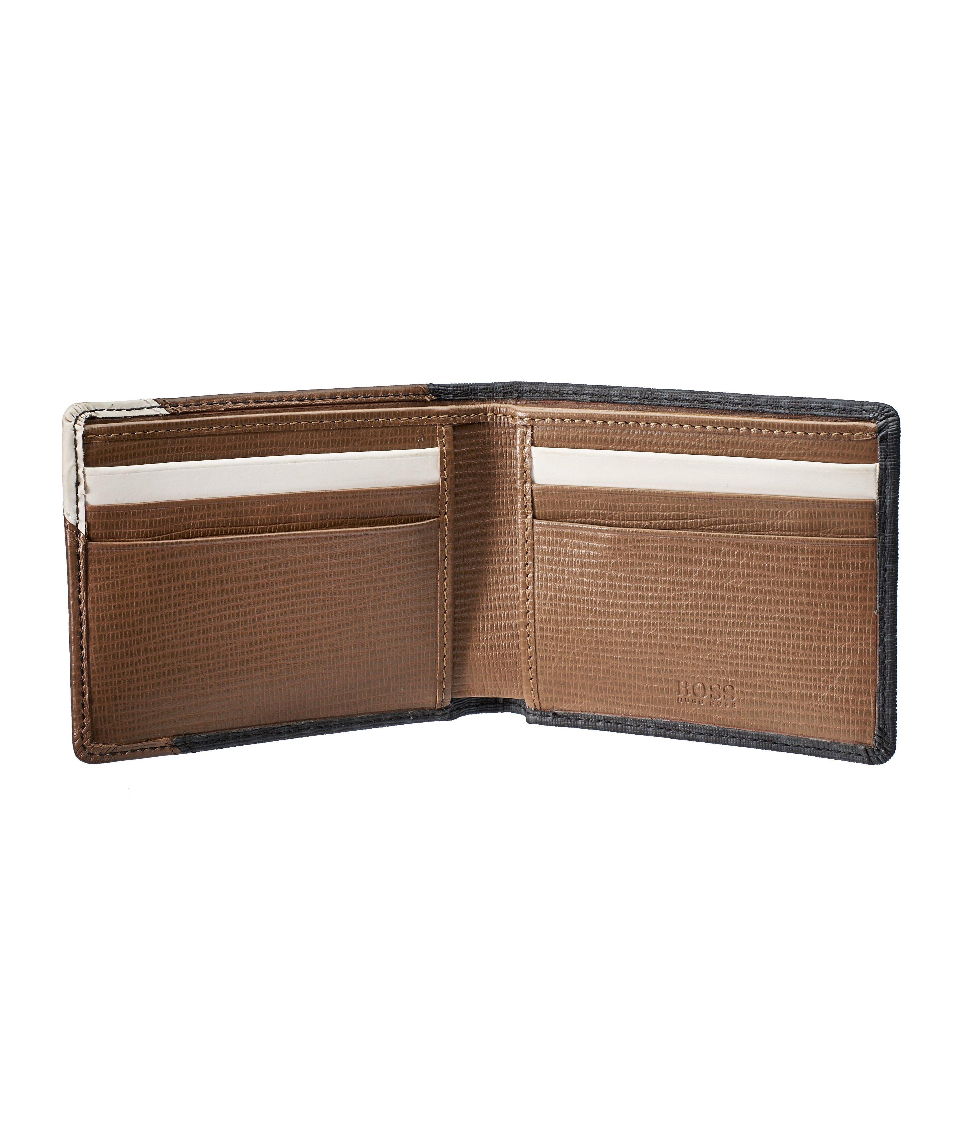 Saffiano Leather Bifold Wallet image 1
