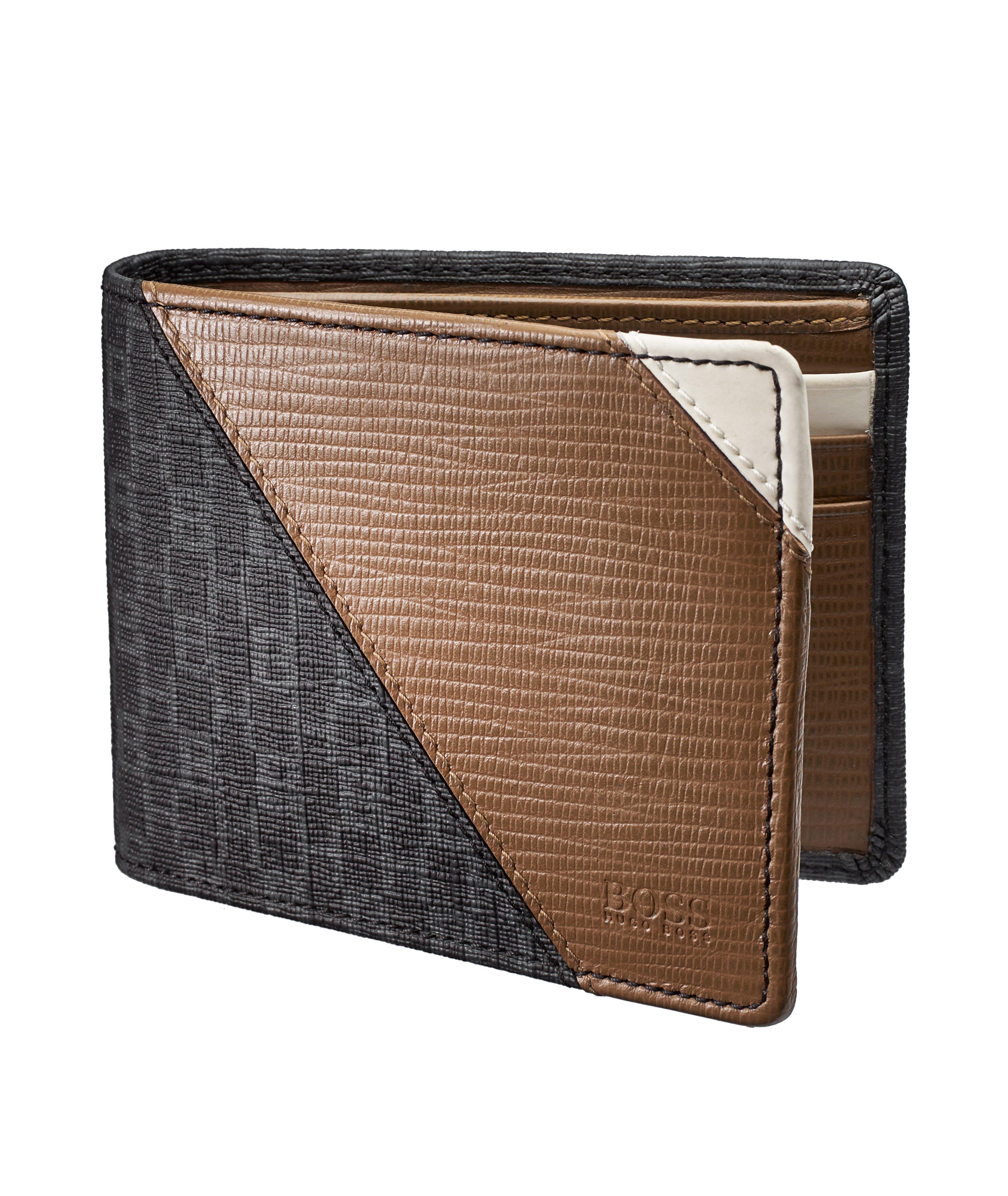 Saffiano Leather Bifold Wallet image 0