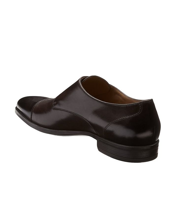 Leather Double-Monk Dress Shoes image 1
