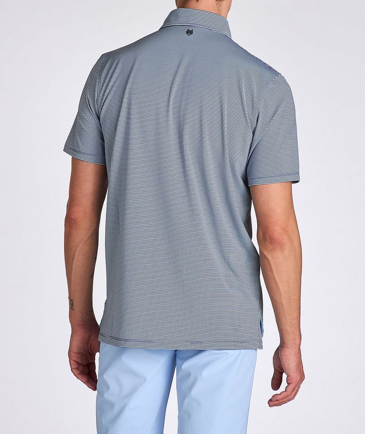 Striped Technical-Stretch Polo  image 2