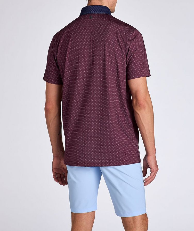 Dotted Technical-Stretch Polo  image 2