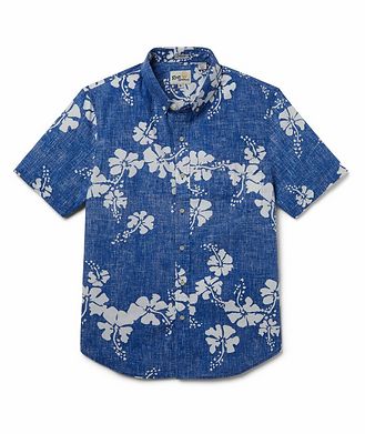 Reyn Spooner Floral Hawaiian Shirt