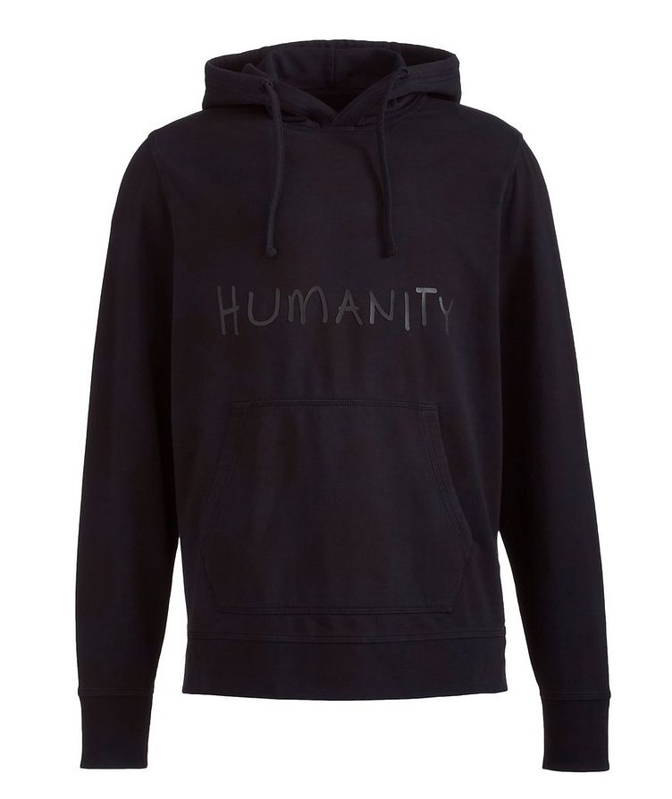 HUMANITY Stretch-Cotton Hoodie image 0