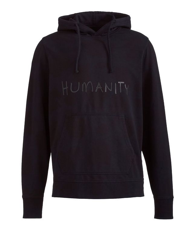 HUMANITY Stretch-Cotton Hoodie picture 1