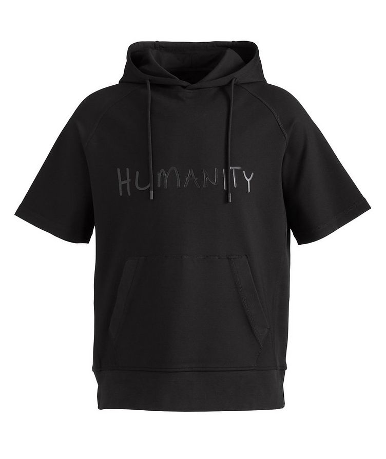 T-shirt Humanity en tissu technique à capuchon image 0