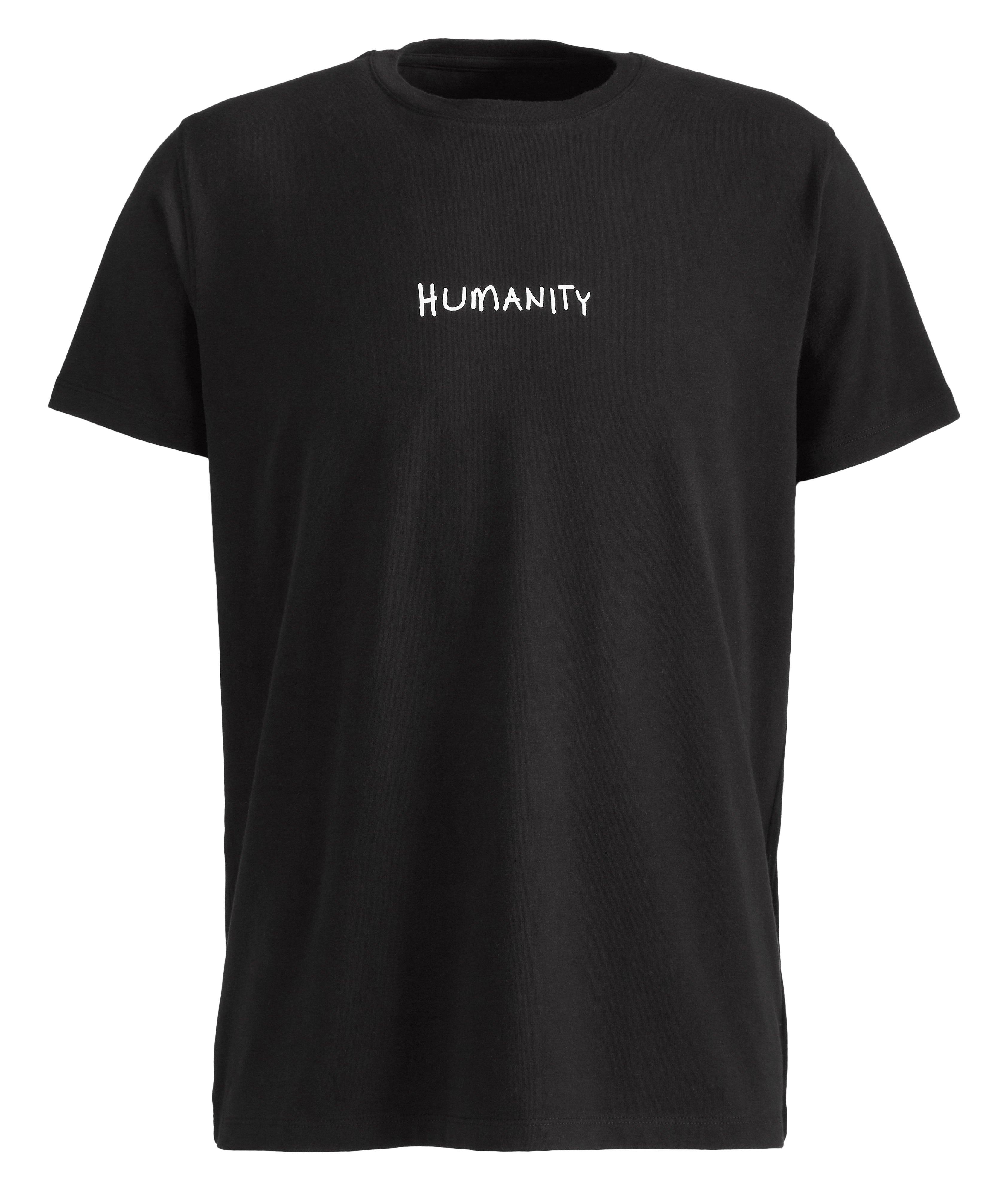 PATRICK ASSARAF T-shirt Humanity en coton extensible