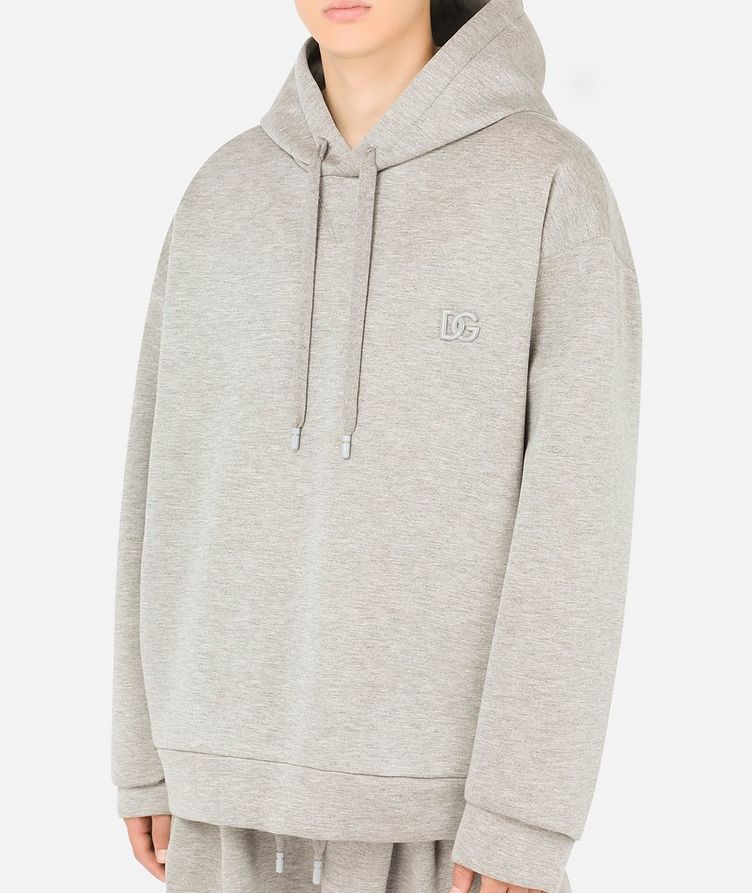 Oversized Cotton Jersey Hoodie image 3