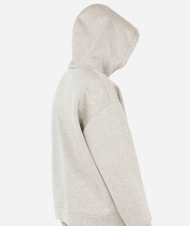 Oversized Cotton Jersey Hoodie image 4