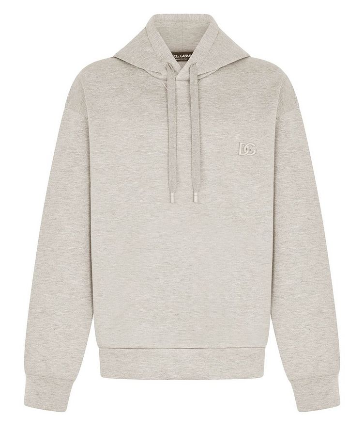 Oversized Cotton Jersey Hoodie image 0