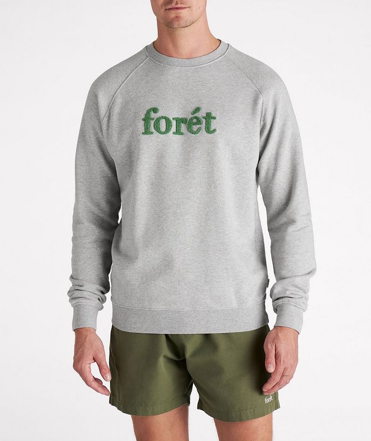 Flock Cotton Crew Neck Sweatshirt image 1
