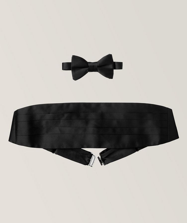 Silk Cummerbund & Bow Tie Set image 0
