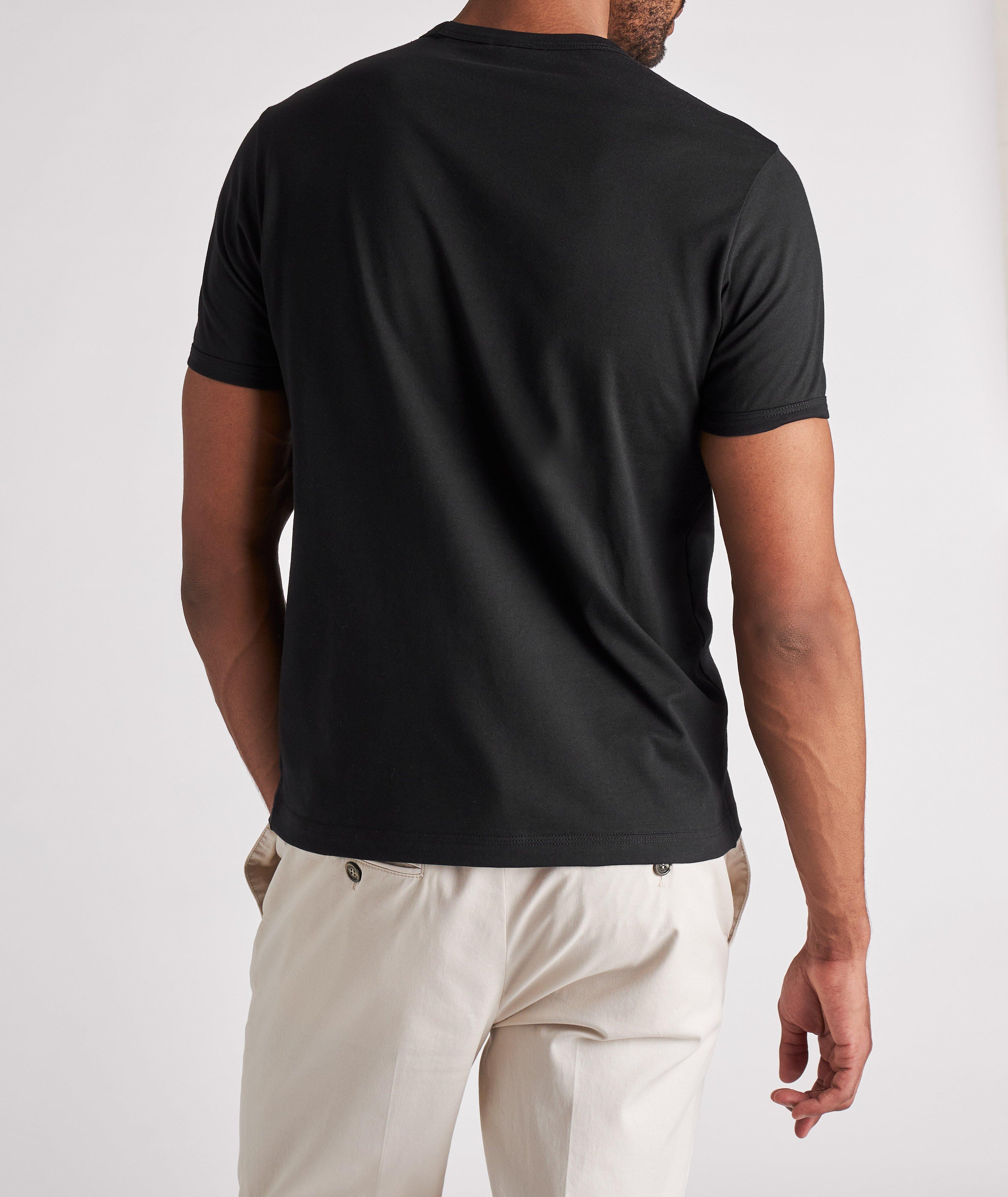 T-shirt en coton avec logo de requin image 2
