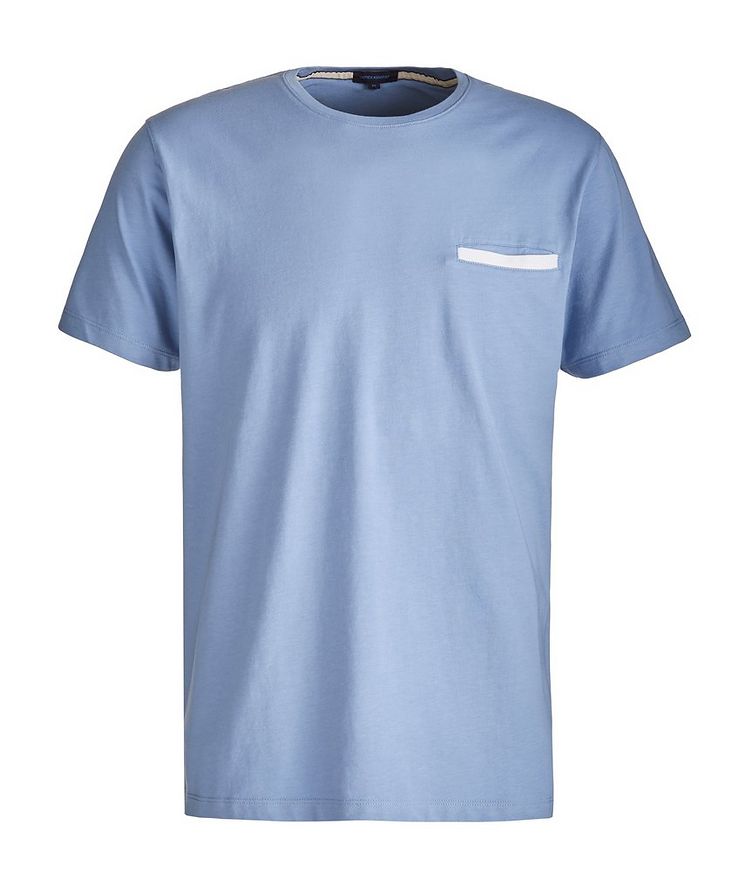 Lightweight Pima Cotton Pocket T-Shirt image 0