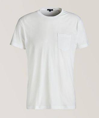 PATRICK ASSARAF Pocket Stretch Cotton T-Shirt