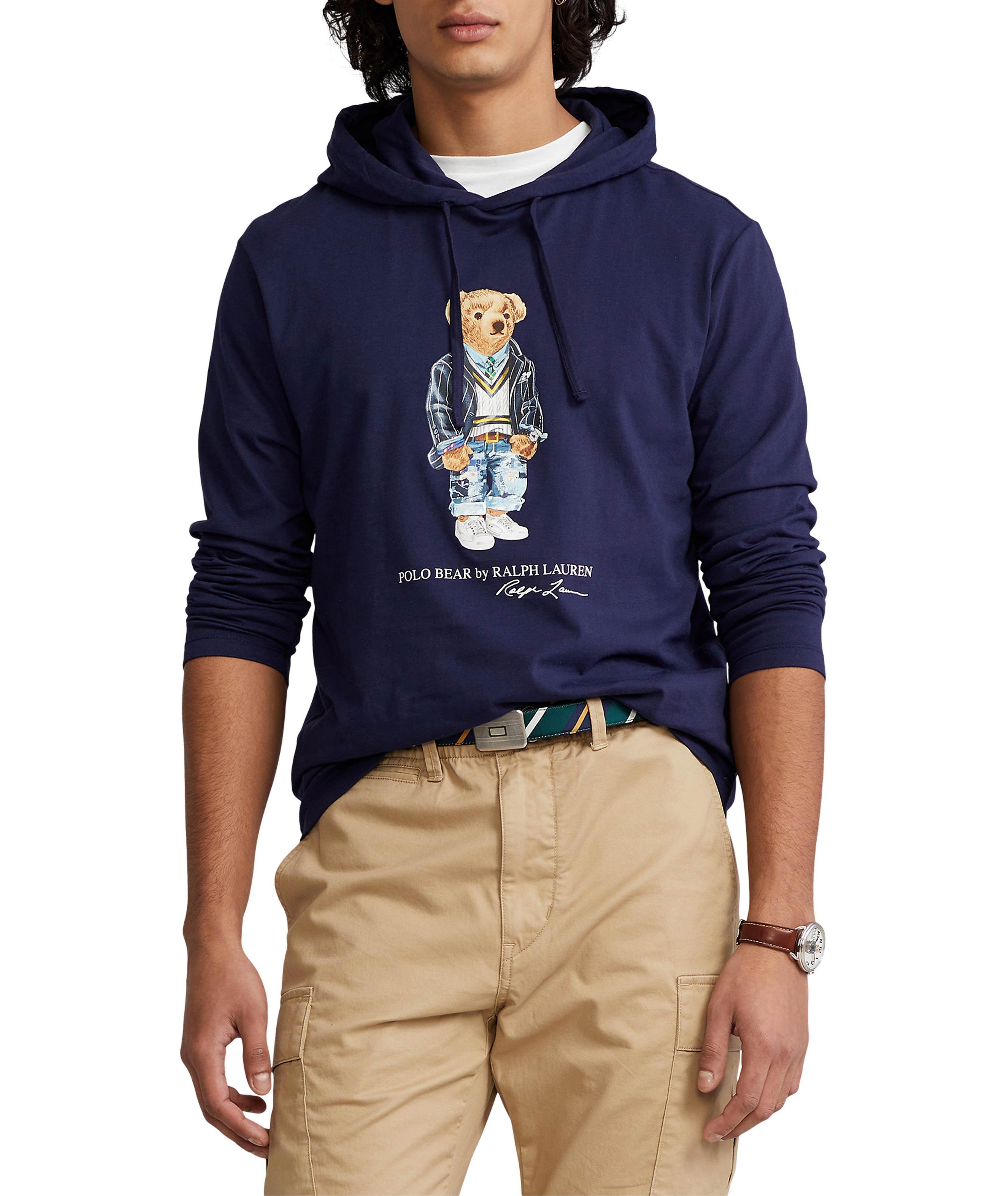 Polo Bear Hooded Sweatshirt image 1