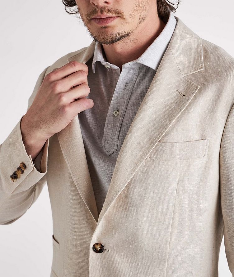 Linen, Wool, and Silk Sports Jacket image 3