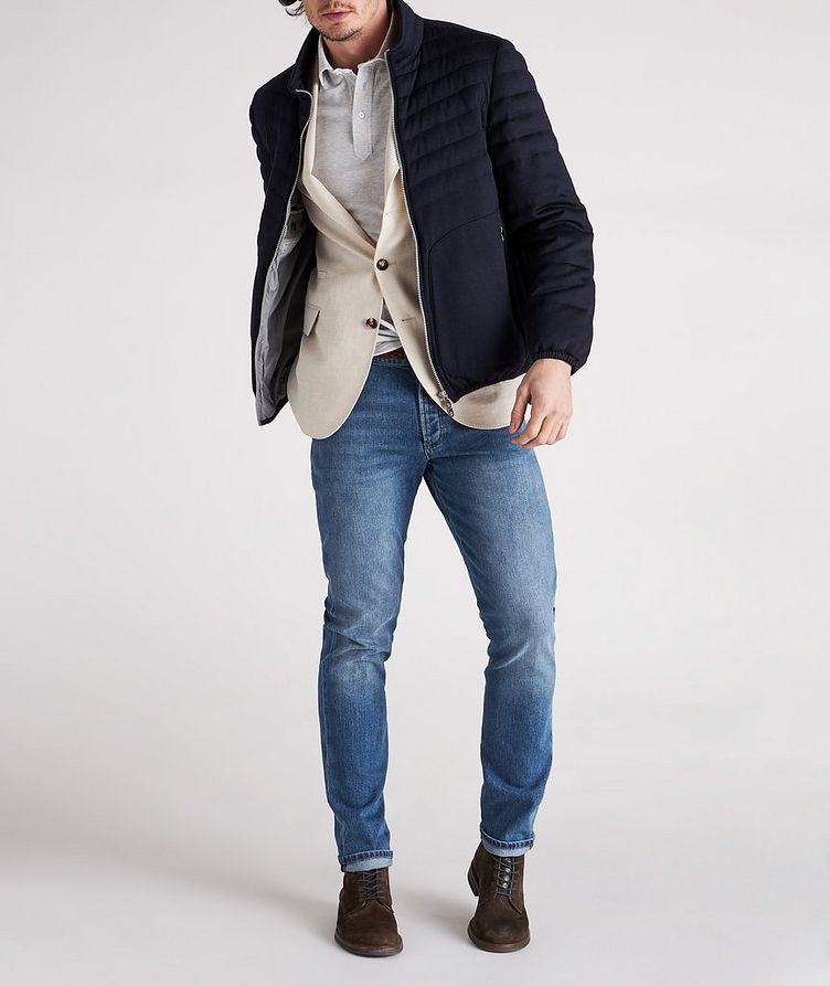 Linen, Wool, and Silk Sports Jacket image 4