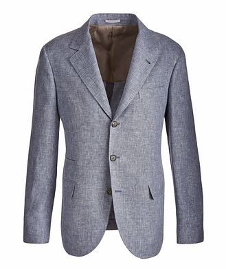 Brunello Cucinelli Linen, Wool, and Silk Sports Jacket