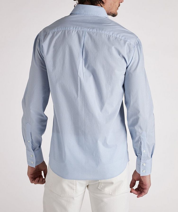 Basic-Fit Check Pattern Cotton Shirt image 2