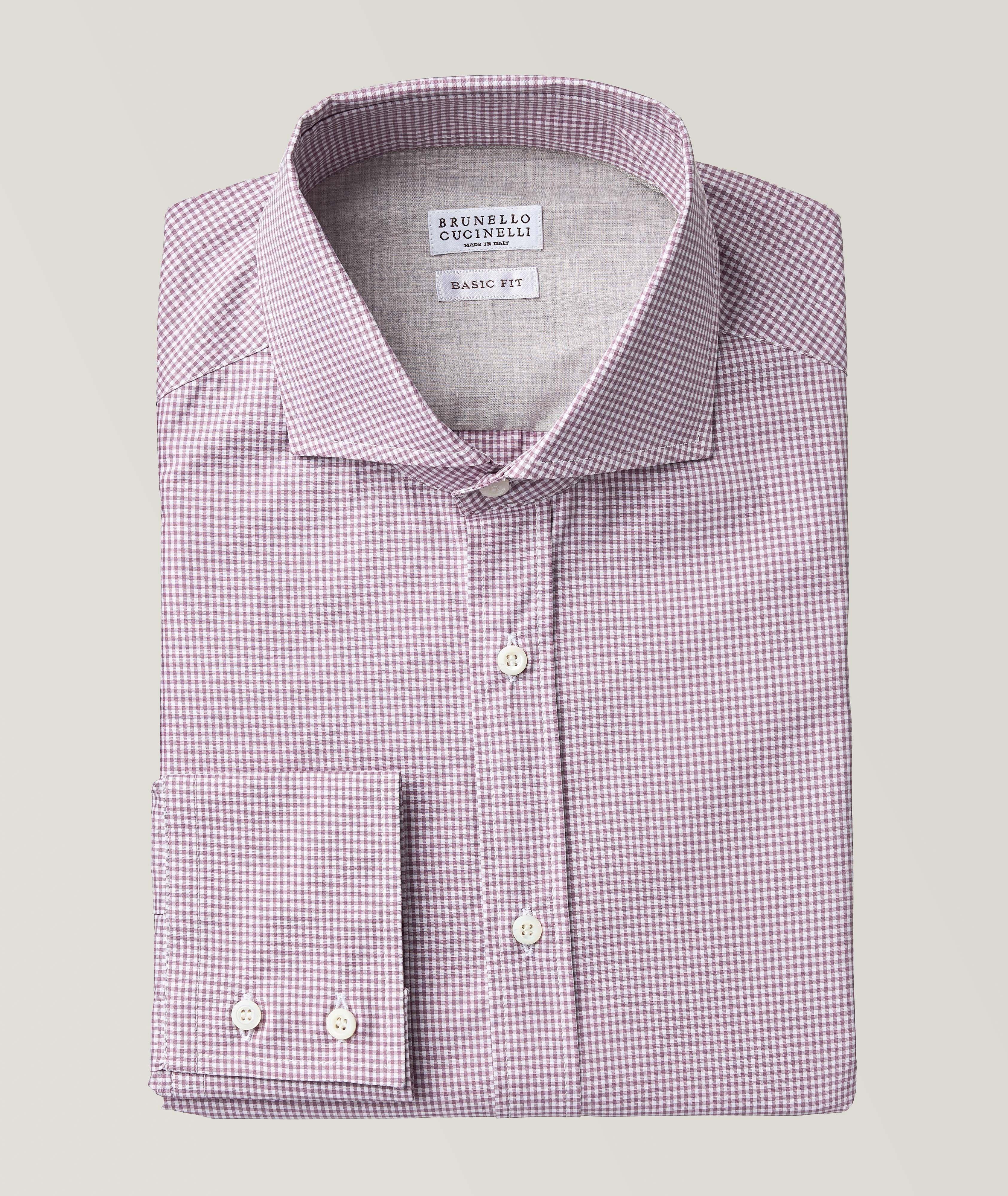 Easy-Fit Check Pattern Cotton Shirt image 0