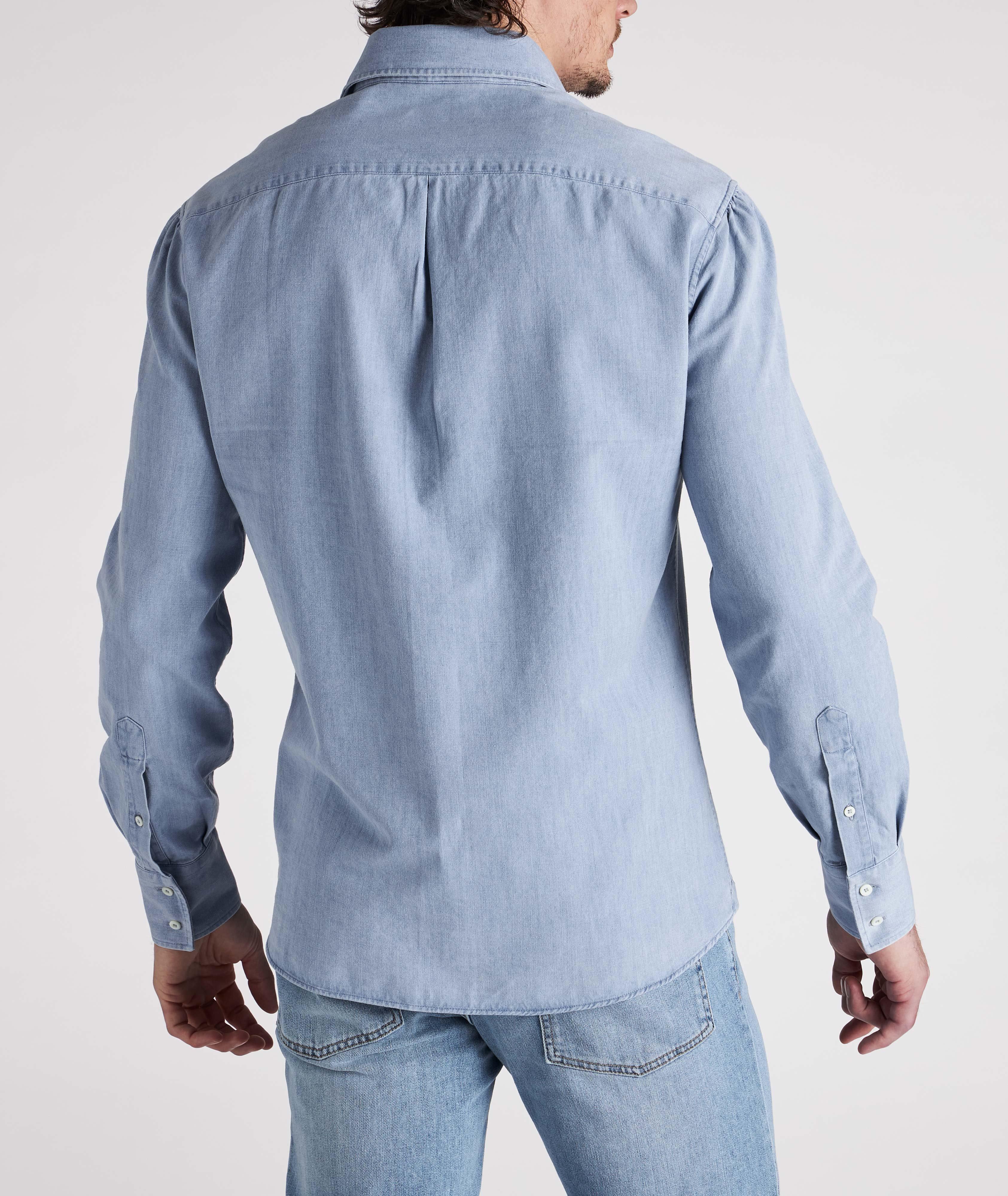 Contemporary-Fit Denim Shirt image 2