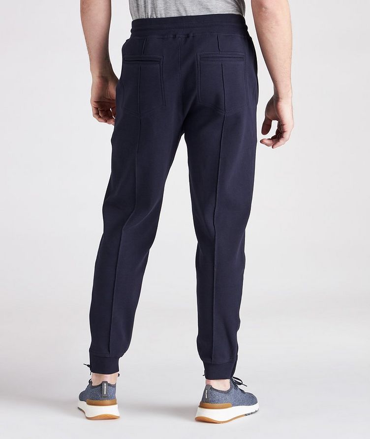 Drawstring Pleated Cotton Joggers image 2