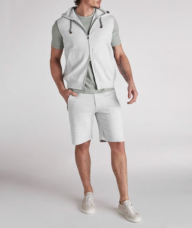 Drawstring Cotton-Blend Shorts image 4