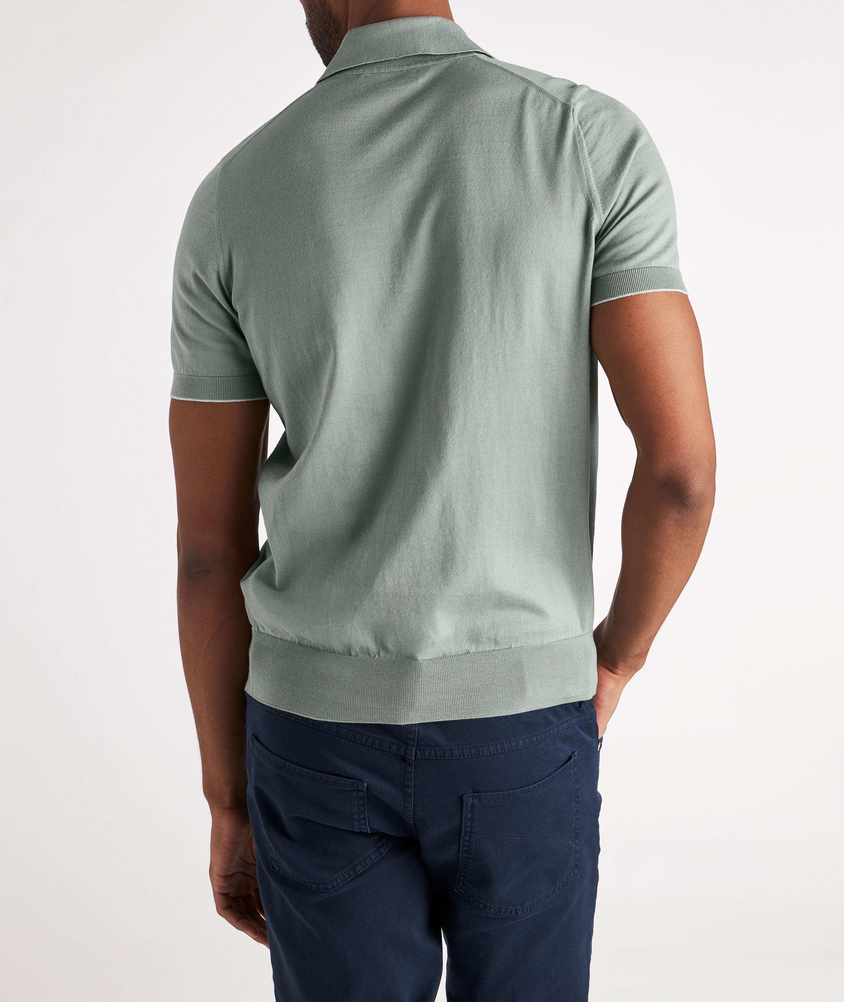 Polo en tricot de coton image 3