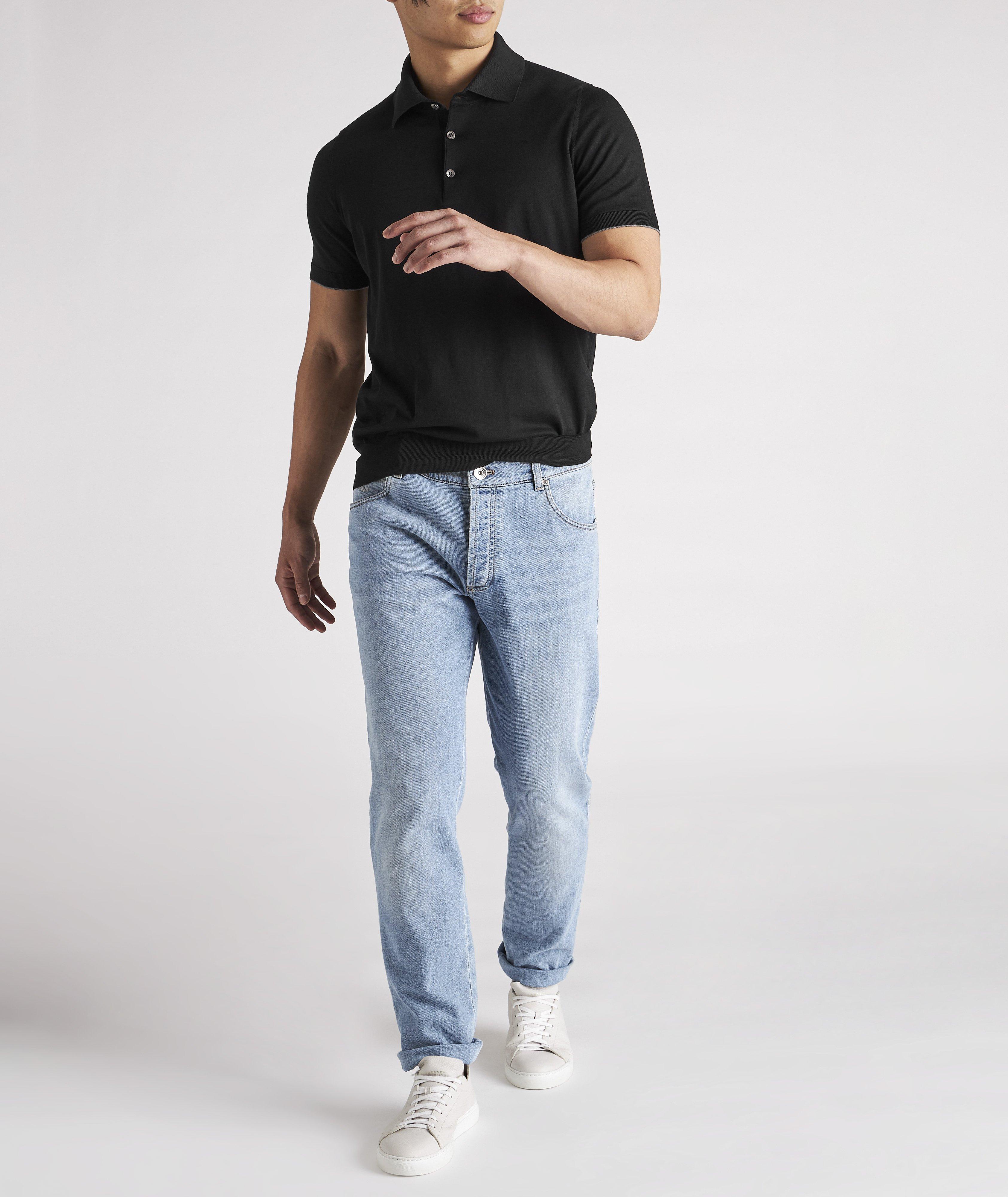 Polo en tricot de coton image 1