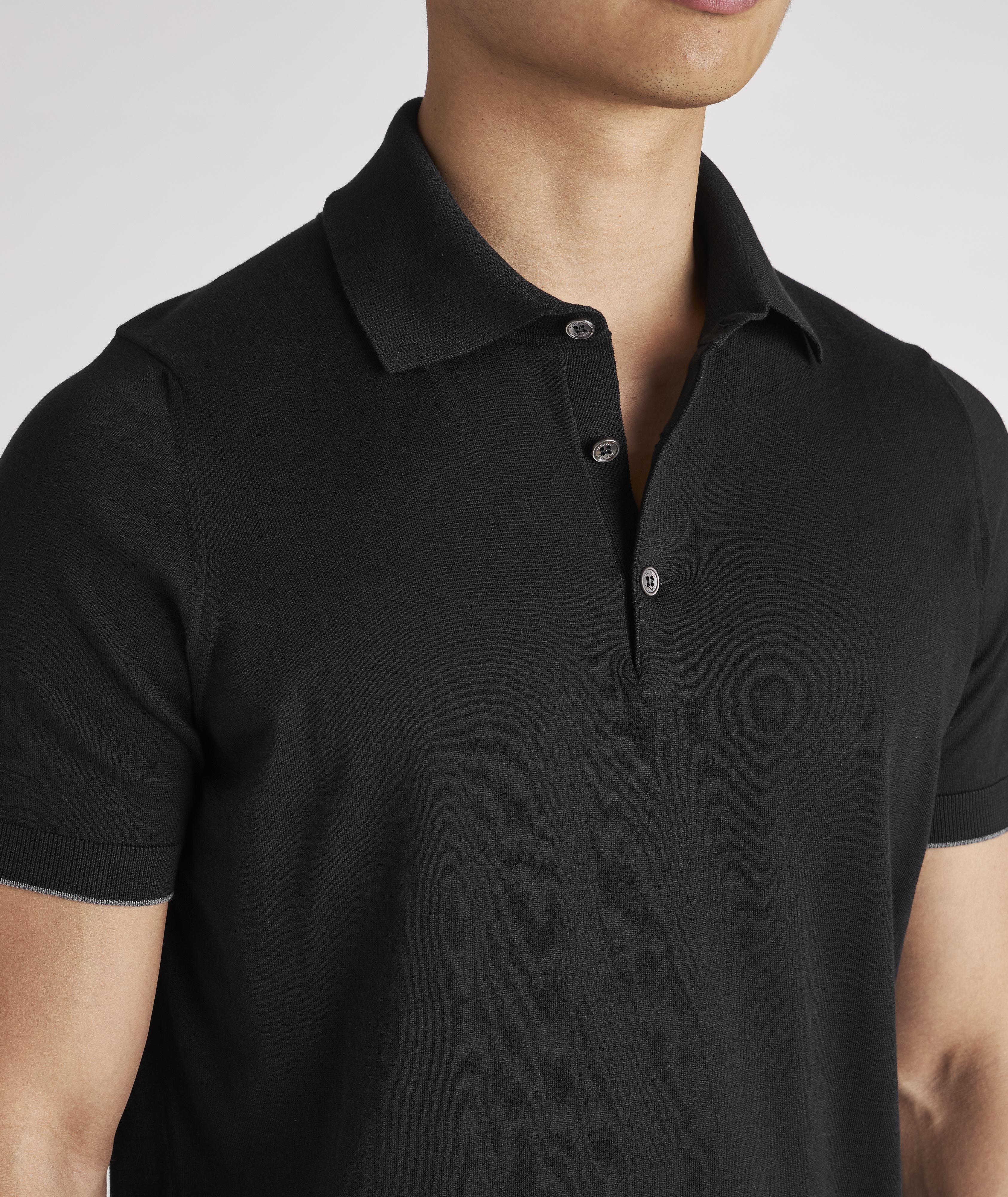 Polo en tricot de coton image 4