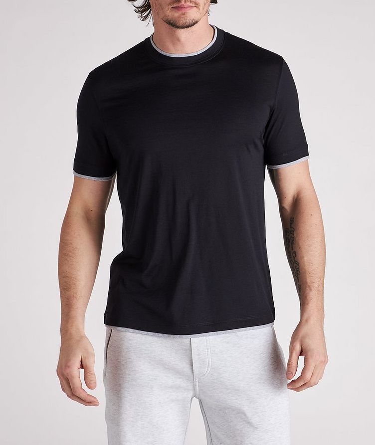 Silk-Cotton T-Shirt image 1