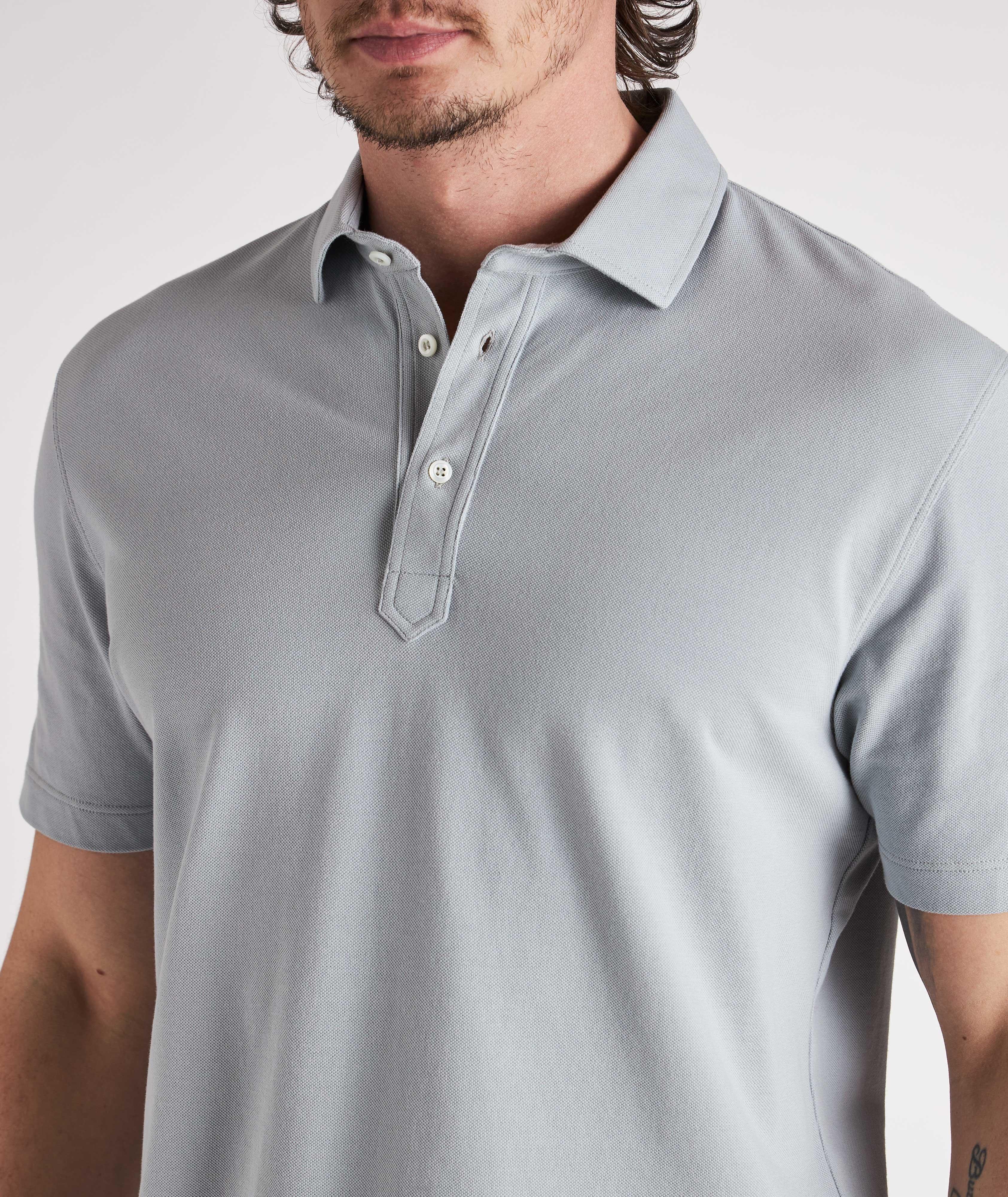 Polo en coton piqué image 3