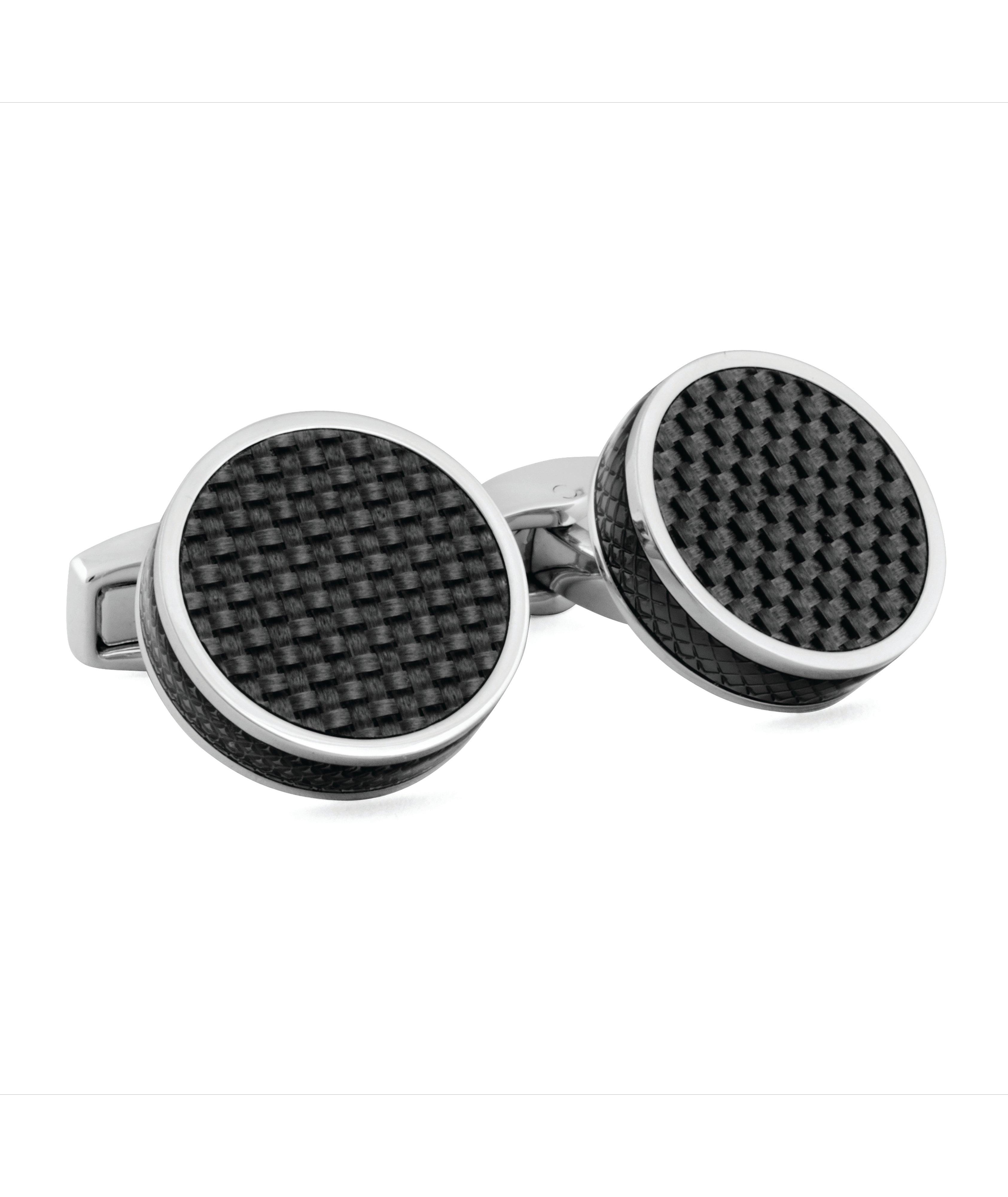 Carbon Tablet Cufflinks image 0