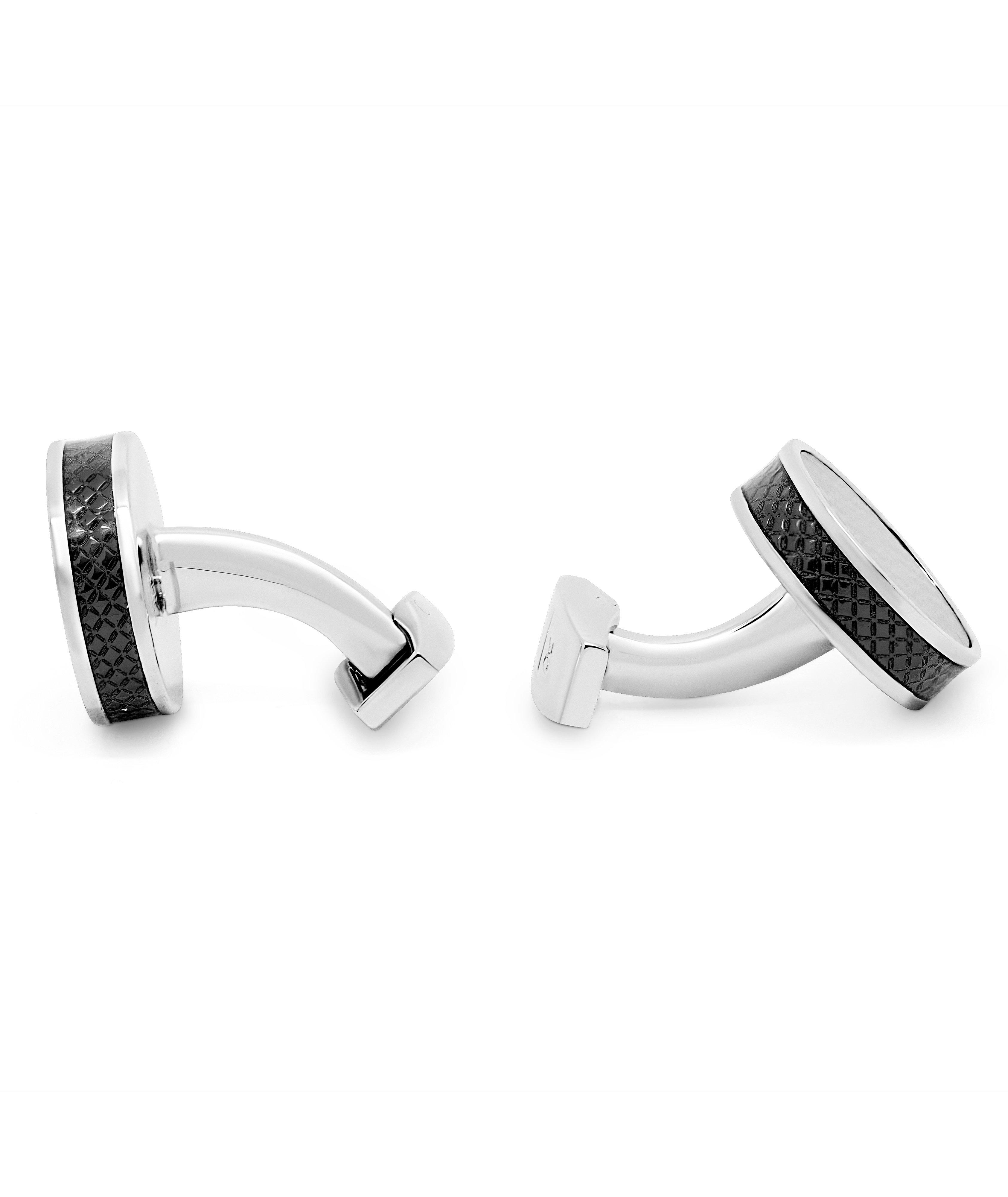 Boutons de manchette ronds image 4