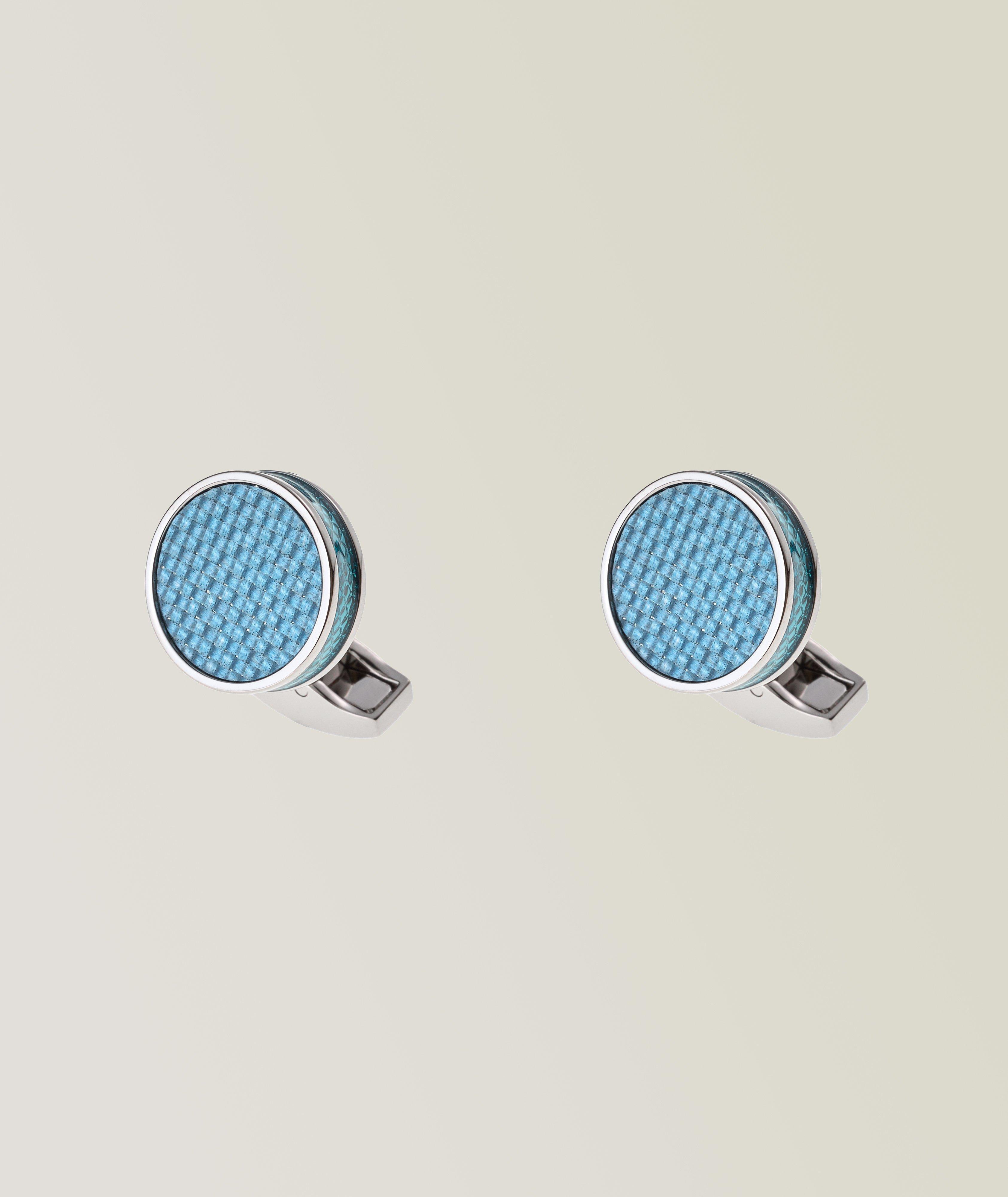 Tateossian Carbon Tablet Cufflinks Jewellery & Cufflinks Harry Rosen