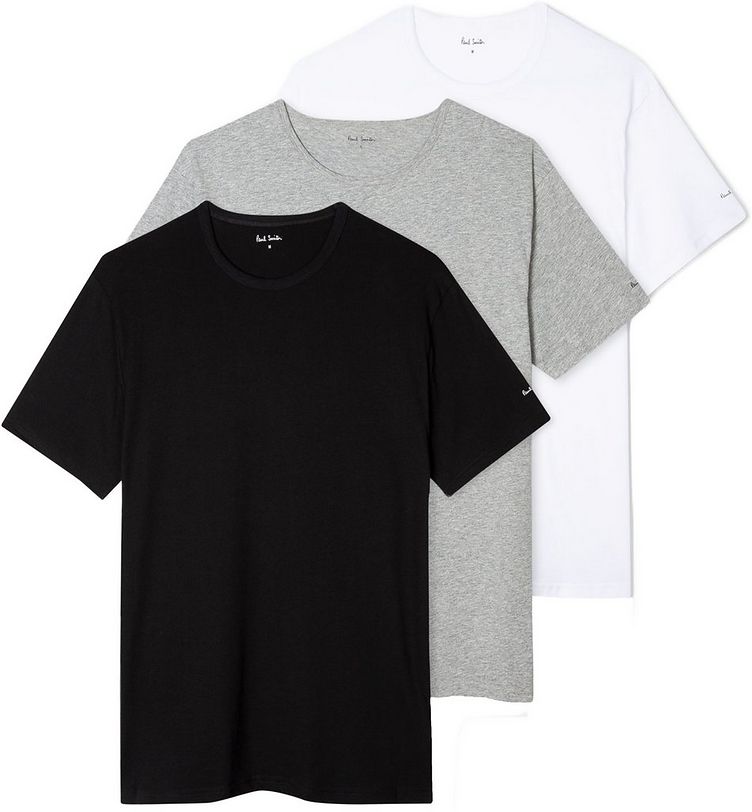 3-Pack Stretch-Cotton T-Shirt image 0