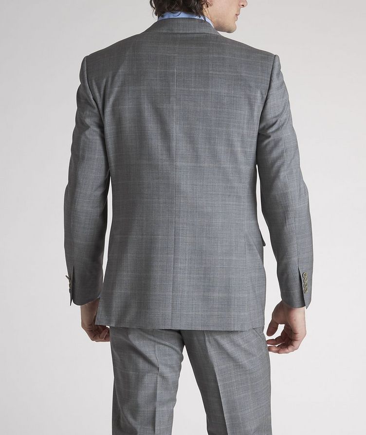 Slim-Fit Check Wool Suit image 2
