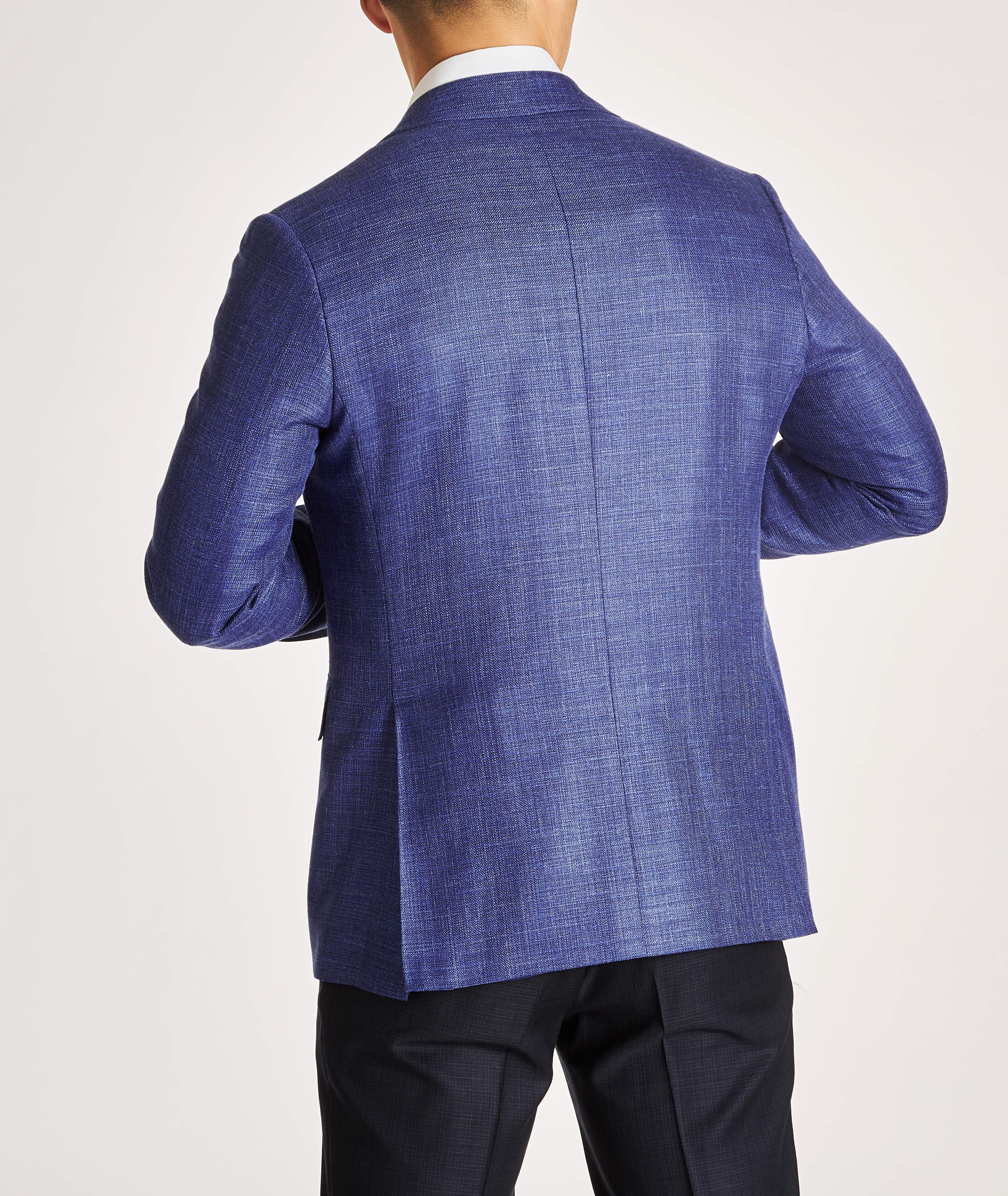Mélange Wool, Silk & Linen Sports Jacket image 3