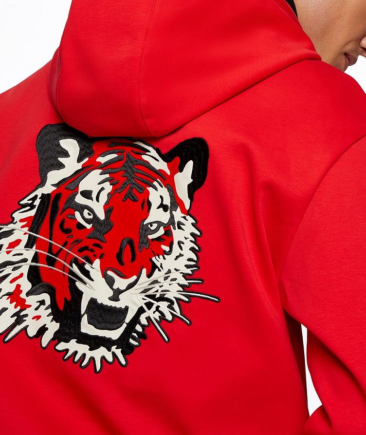 Embroidered Tiger Hoodie image 3