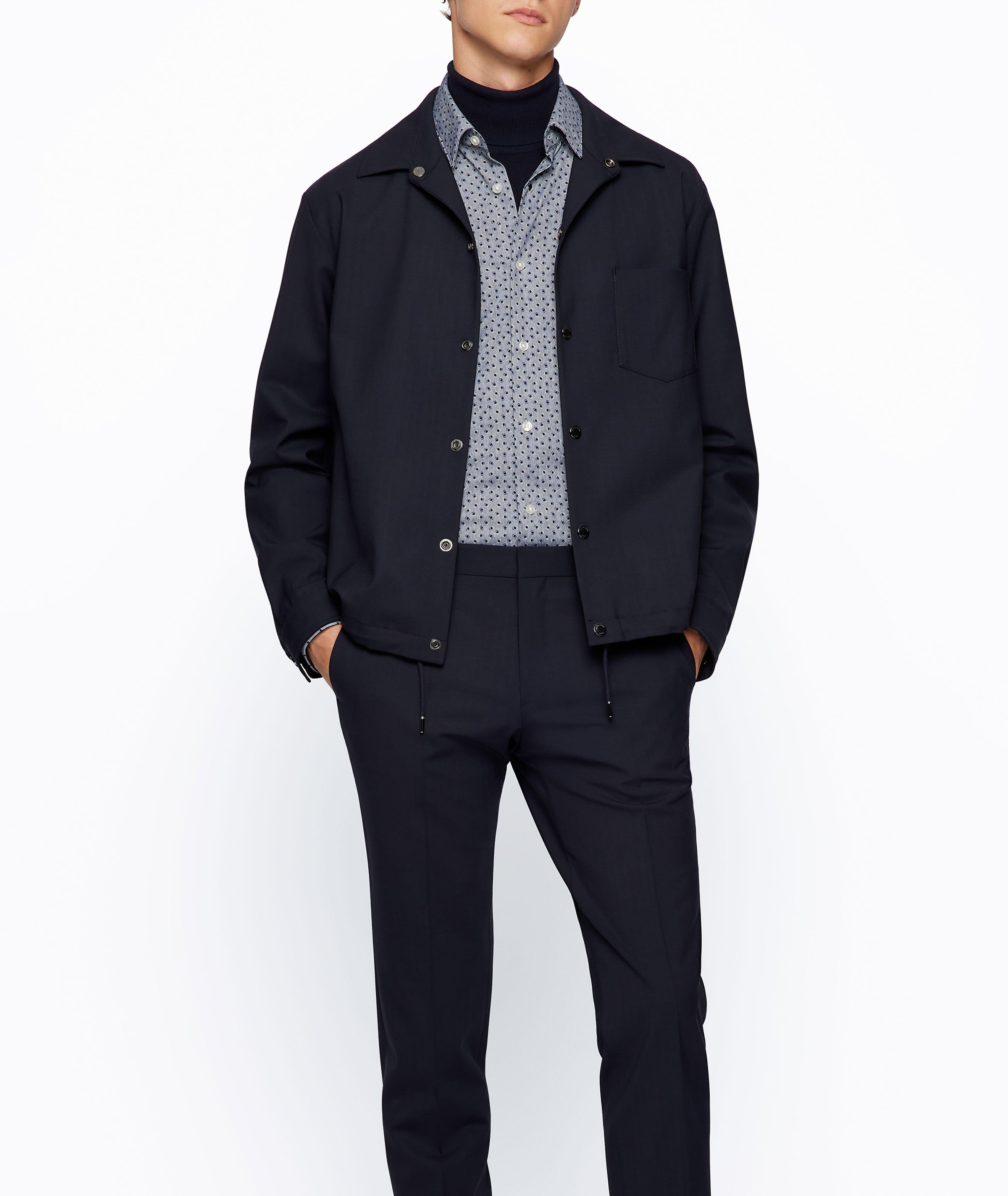 Contemporary Fit Stretch Pique Shirt  image 5